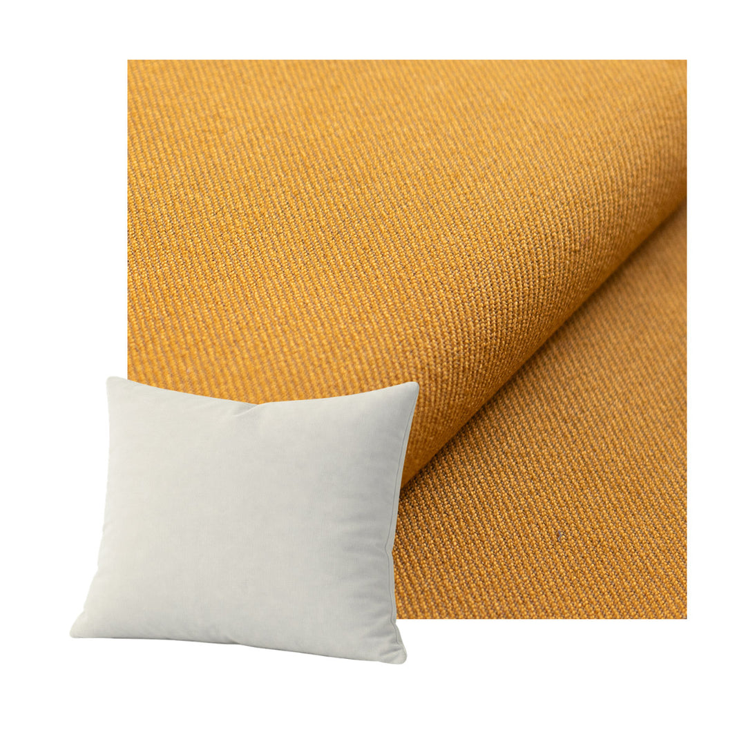 Rust Performance Twill Throw Pillow