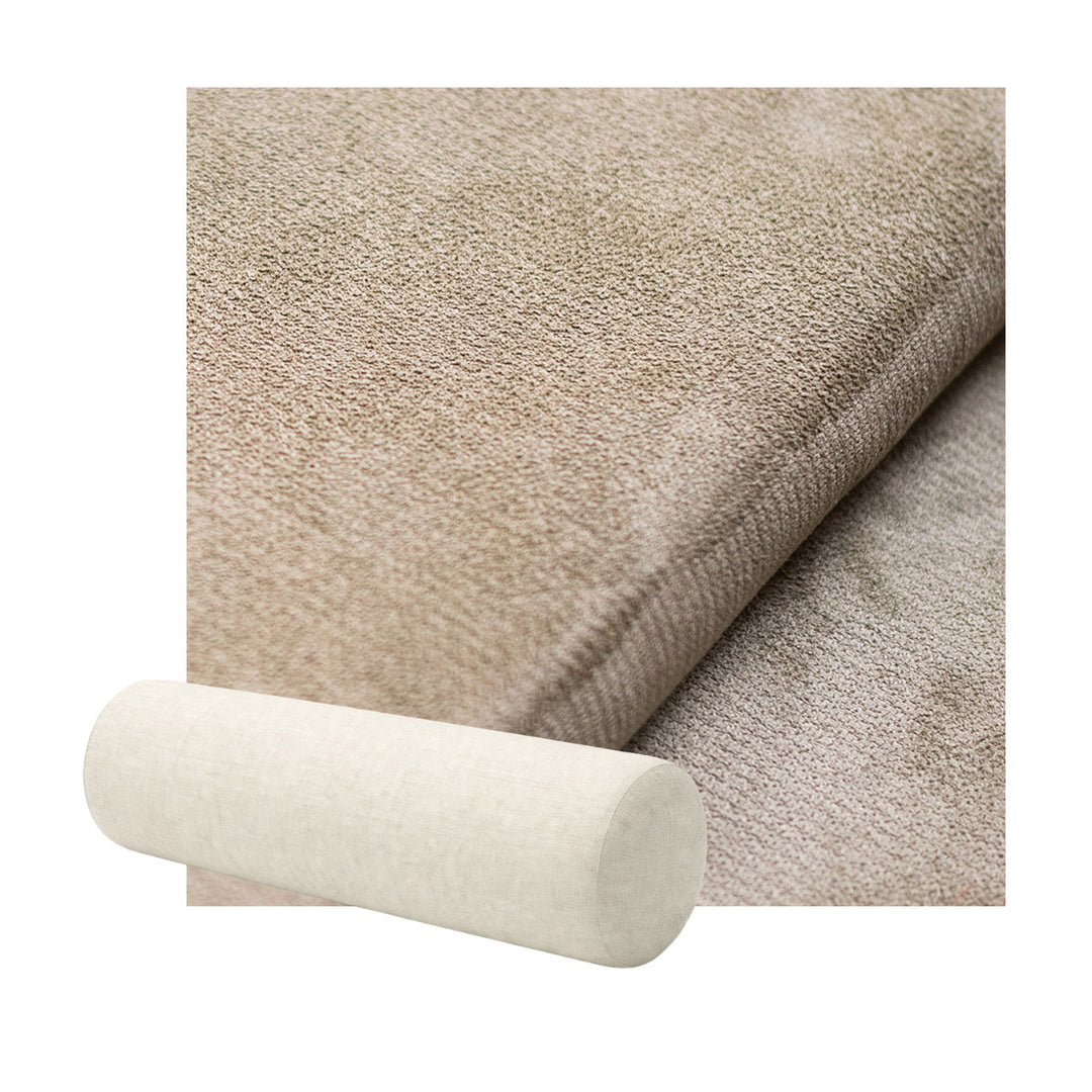 Sable Gray Performance Weave Bolster Pillow
