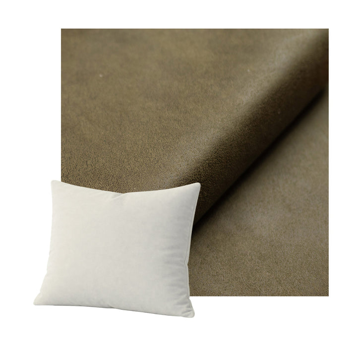Muted Olive SuedeTouch Throw Pillow