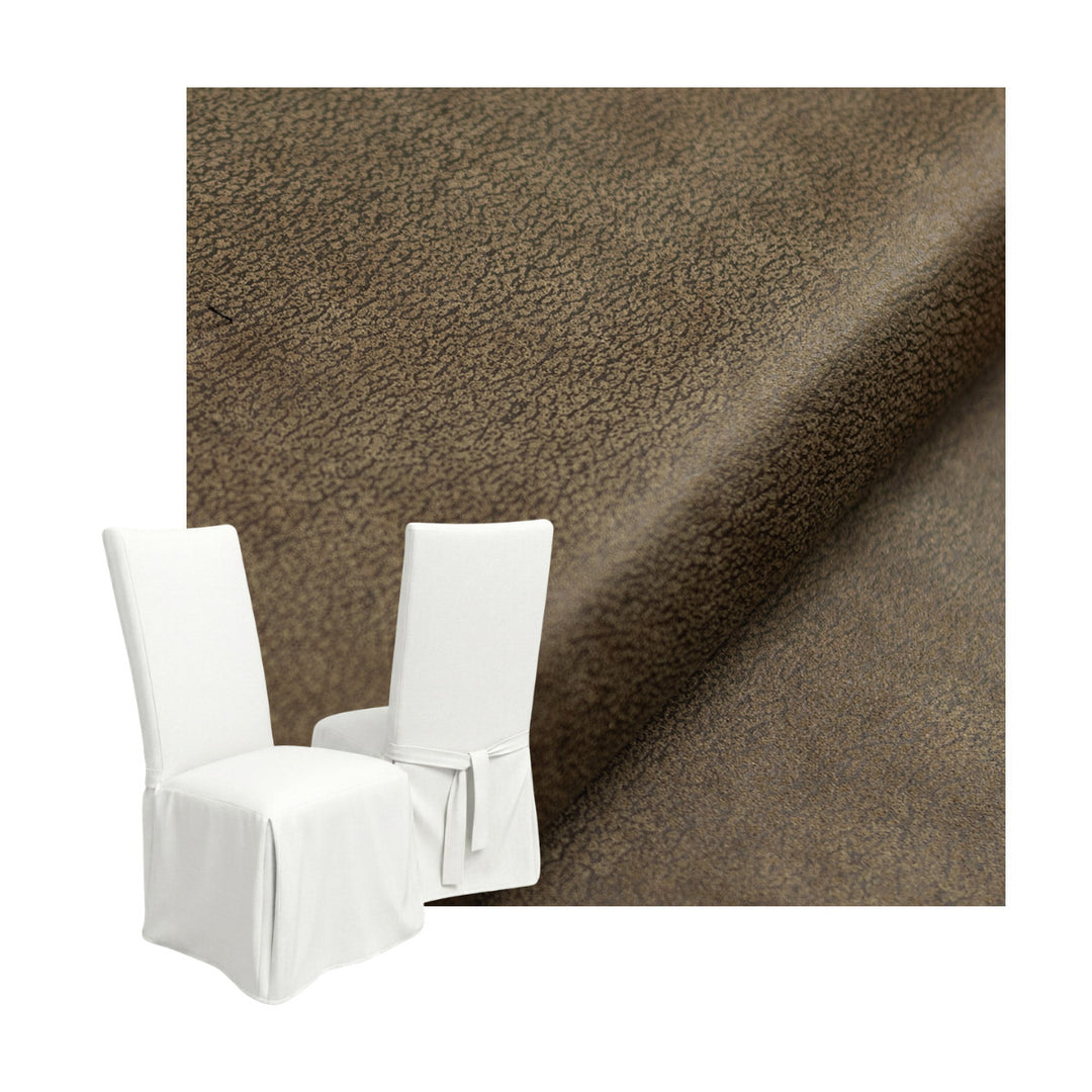 Vintage Green SuedeTouch Custom Dining Chair Cover