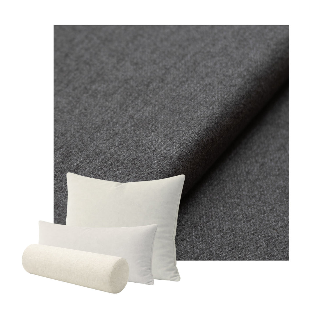 Cobblestone Gray Custom Pillow Cover