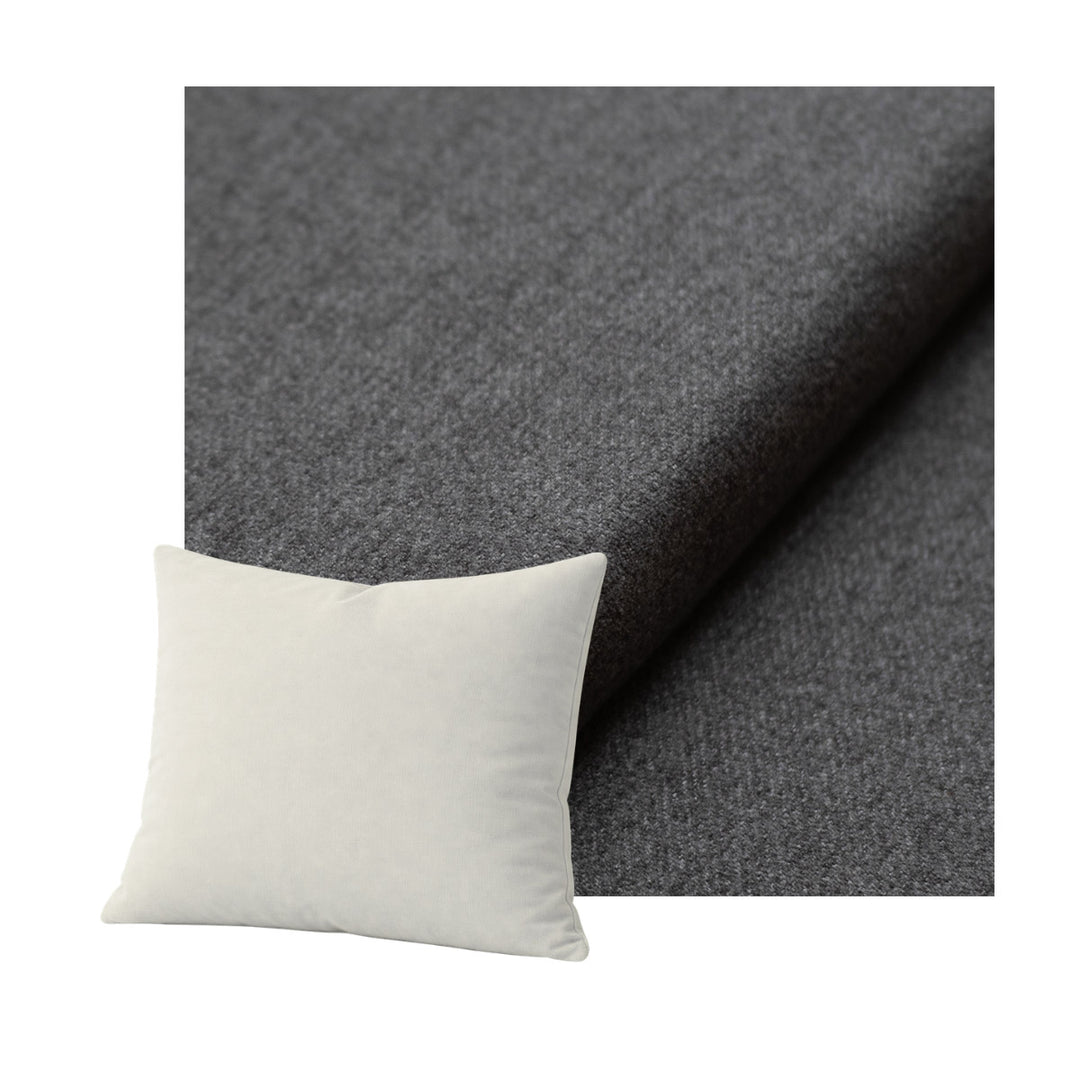 Cobblestone Gray Throw Pillow