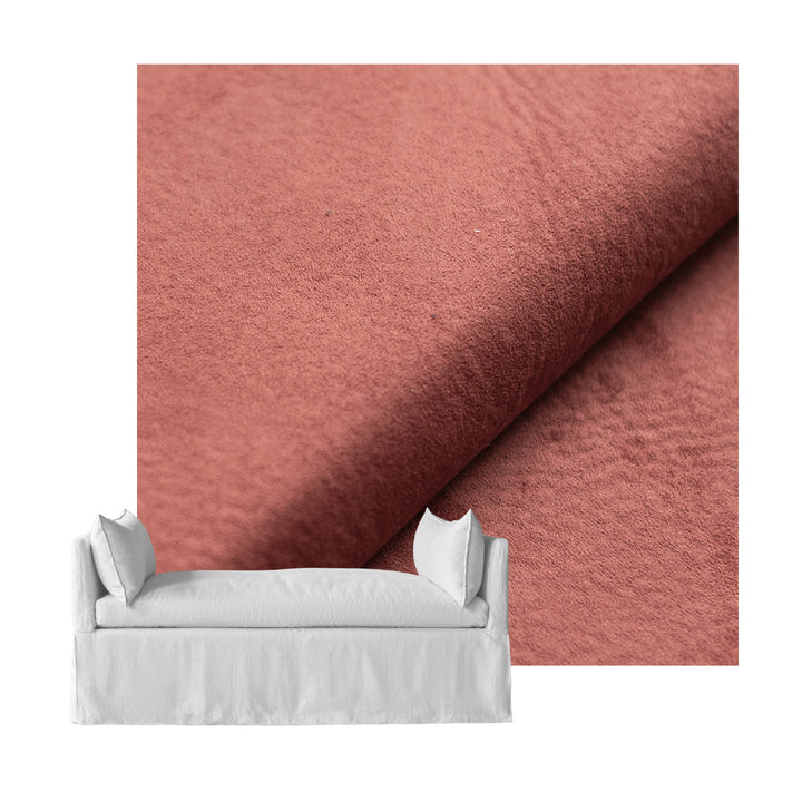 Warm Clay SuedeTouch Custom Daybed Cover
