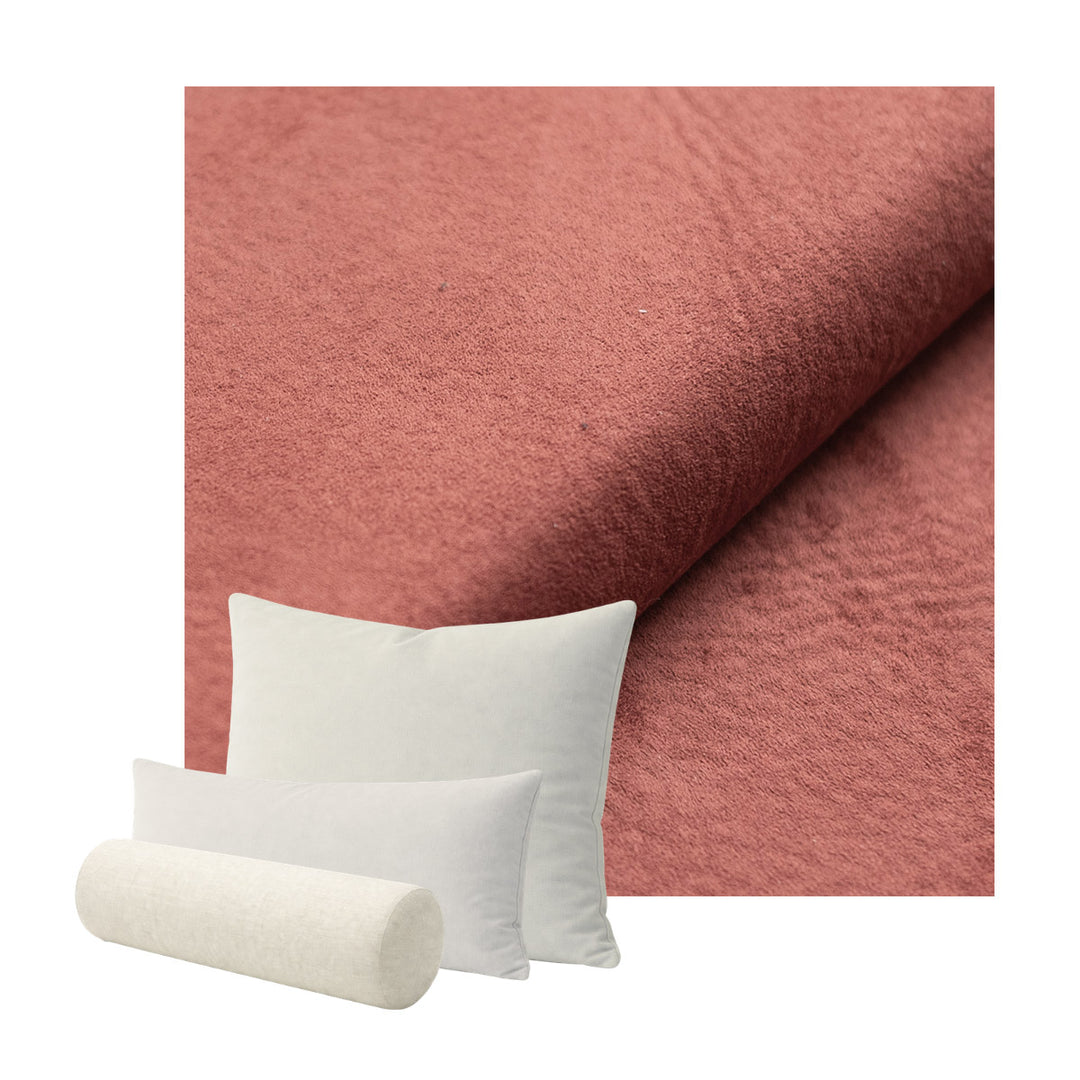 Warm Clay SuedeTouch Custom Pillow Cover