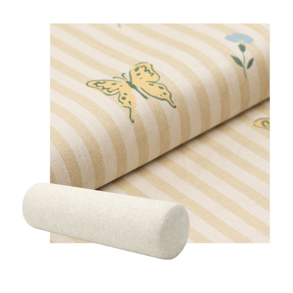 Relaxed Paulette Butterfly Canvas Bolster Pillow