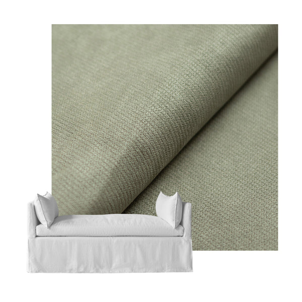 Mist Green Performance Canvas Custom Daybed Cover