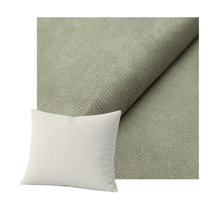 Mist Green Performance Canvas Throw Pillow