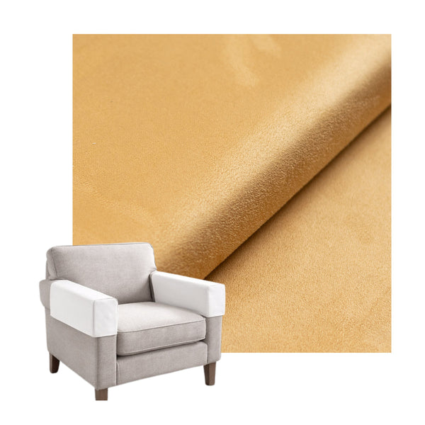 Butterscotch Leather-look Custom Armrest Cover
