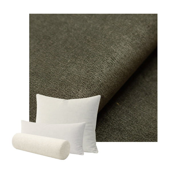 Earth Green Velour Custom Pillow Cover