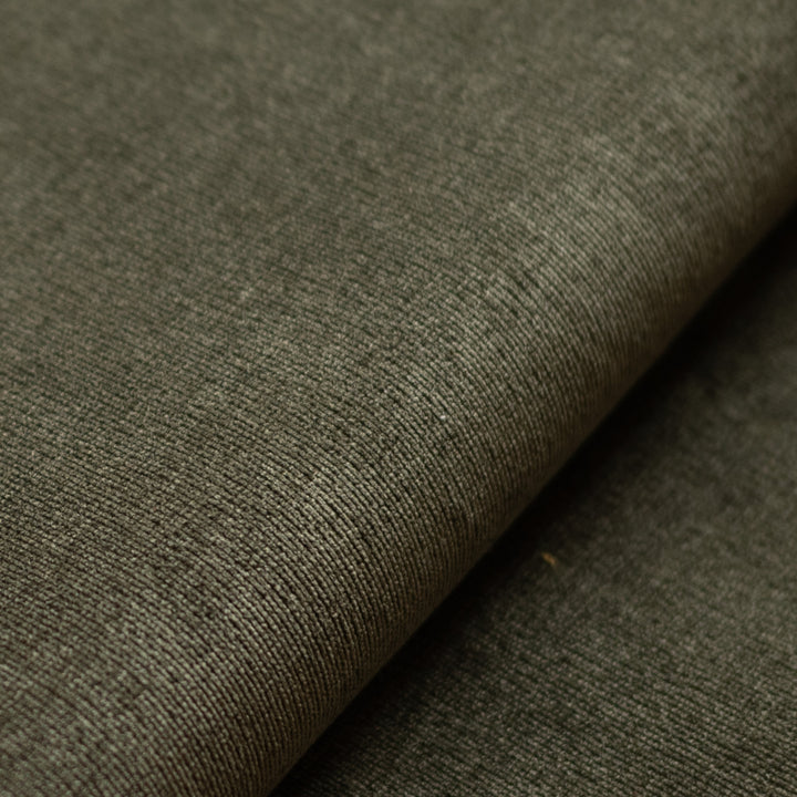Earth Green Velour Throw Pillow