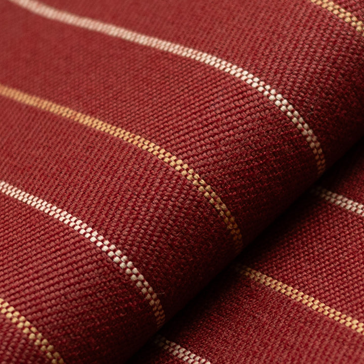 Red Stripe Throw Pillow