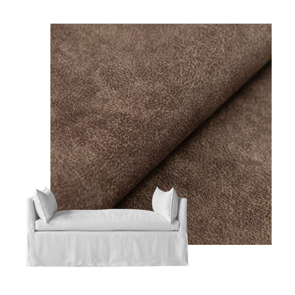 Saddle Brown SuedeTouch Custom Daybed Cover
