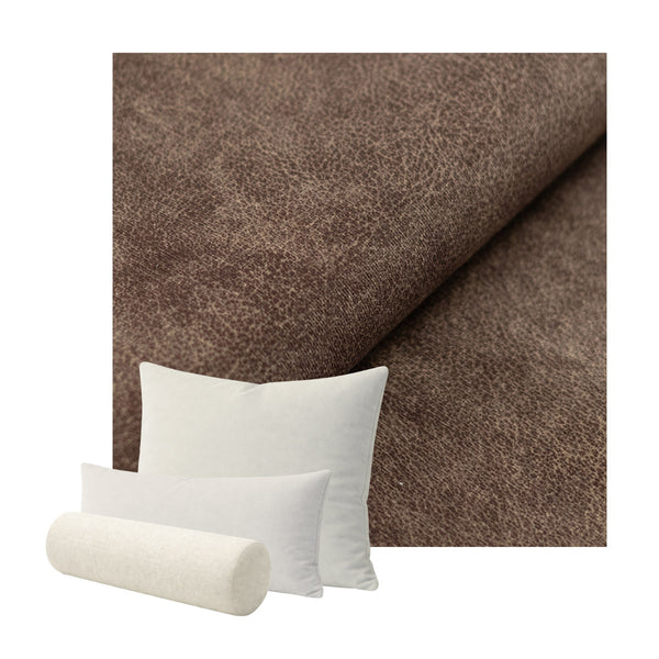 Saddle Brown SuedeTouch Custom Pillow Cover