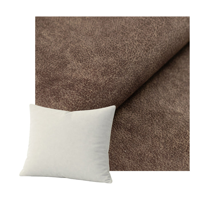 Saddle Brown SuedeTouch Throw Pillow