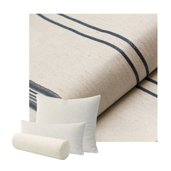 Marina Stripe Custom Pillow Cover