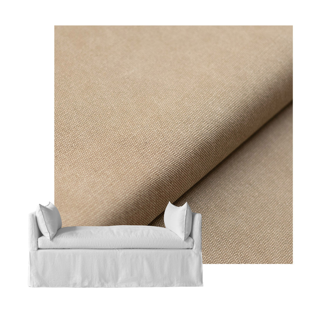 Wheat Heavyduty Canvas Custom Daybed Cover
