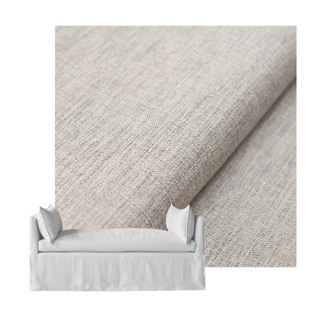 Flax Gray Custom Daybed Cover
