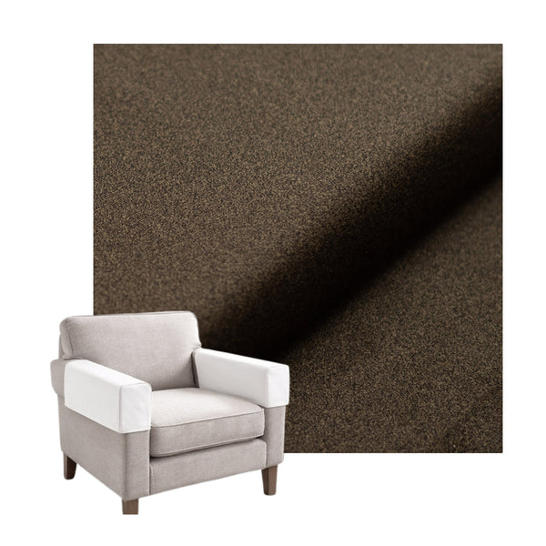 Extra Soft Mocha Brown Armrest Cover