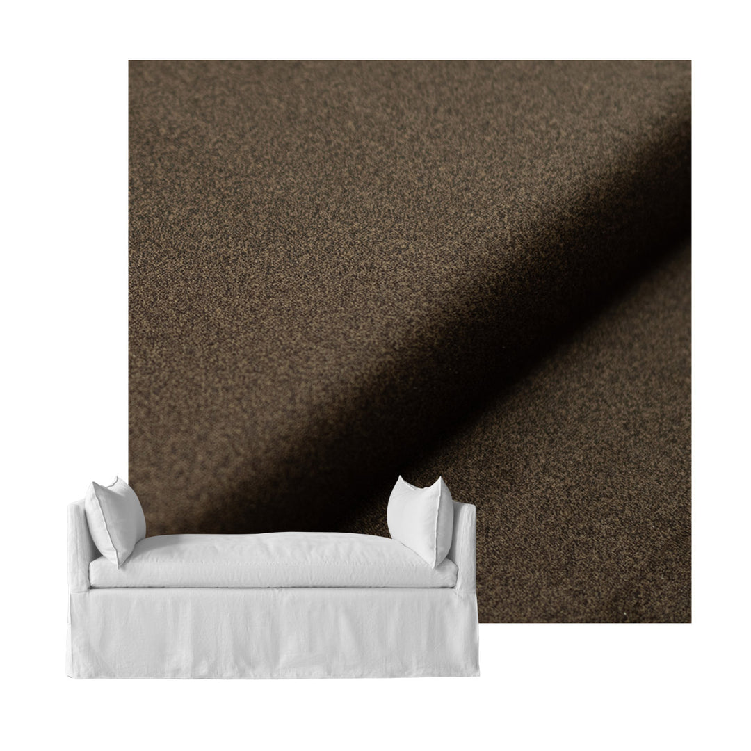 Extra Soft Mocha Brown Custom Daybed Cover