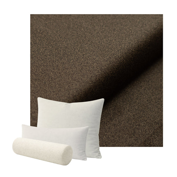 Extra Soft Mocha Brown Custom Pillow Cover