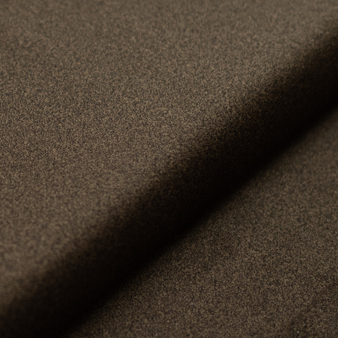 Extra Soft Mocha Brown Custom Sectional Slipcover