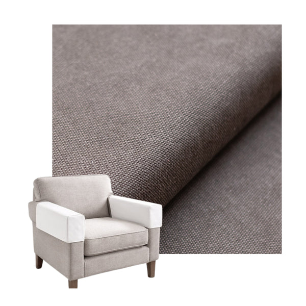 Stone Gray Heavyduty Canvas Custom Armrest Cover
