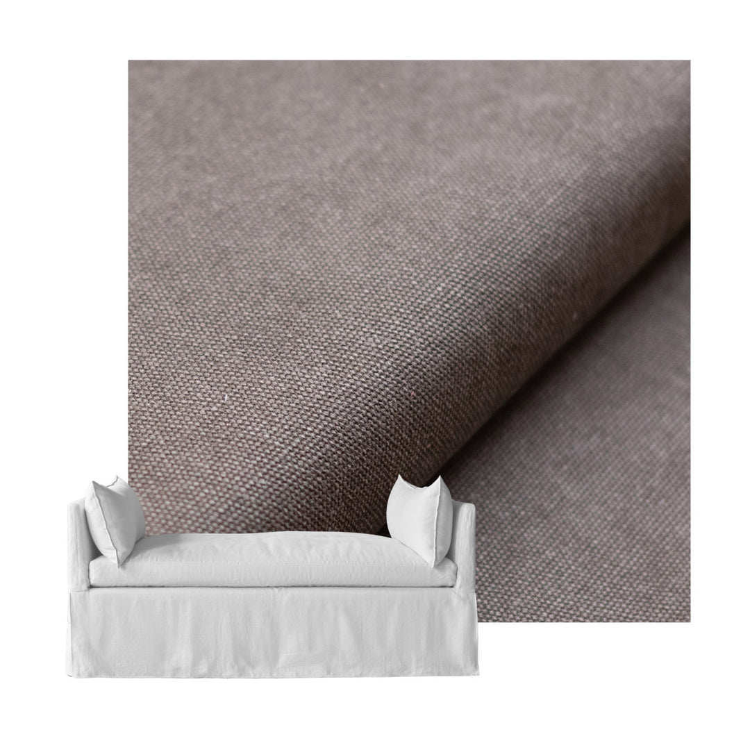 Charcoal Gray Heavyduty Canvas Custom Daybed Cover