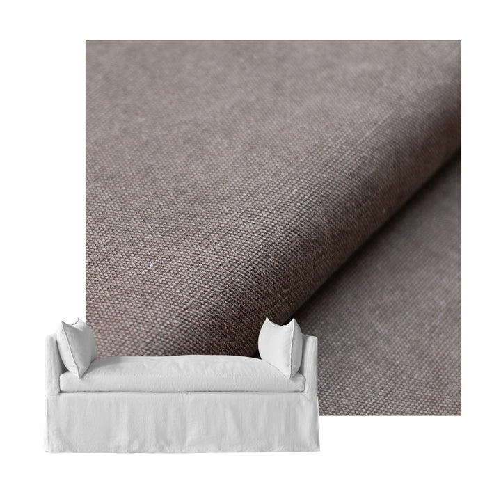 Charcoal Gray Heavyduty Canvas Custom Daybed Cover