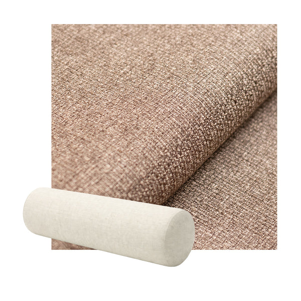 Rustic Copper Textured Weave Bolster Pillow