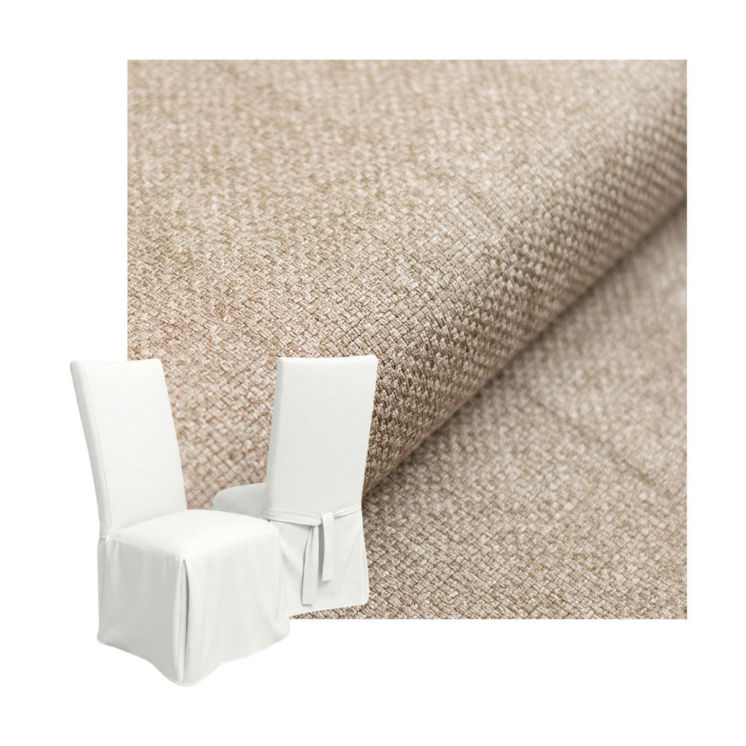 Rustic Sand Custom Dining Chair Cover