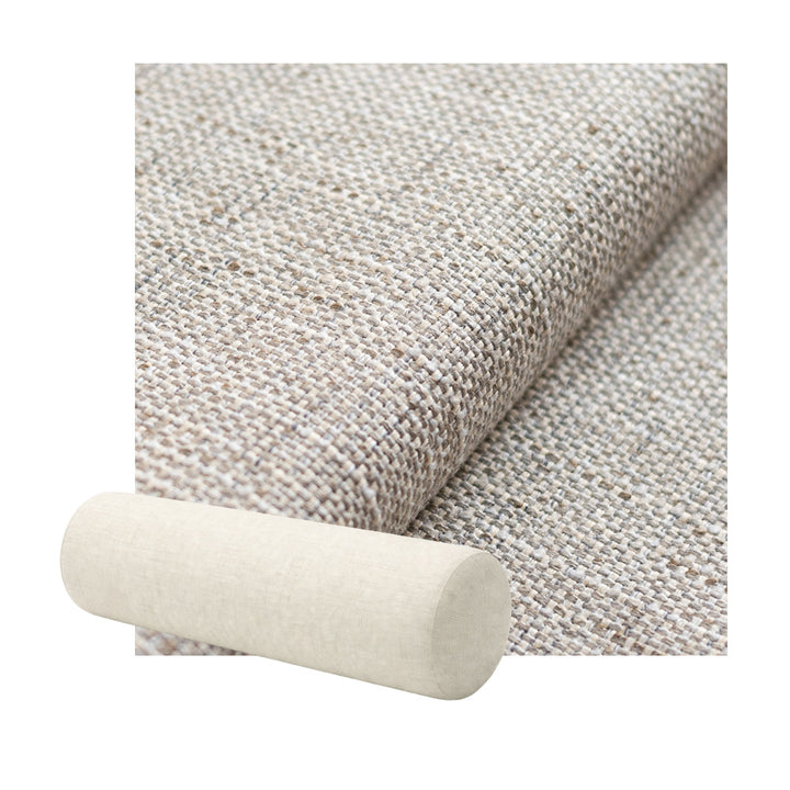 Rustic Natural Textured Weave Bolster Pillow