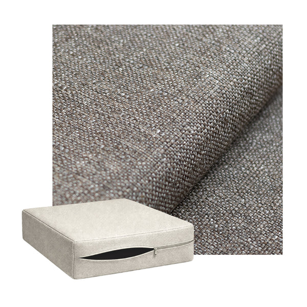 Gravel Gray Custom Cushion Cover