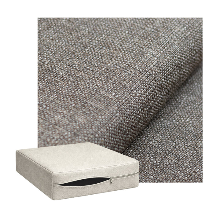 Gravel Gray Custom Cushion Cover