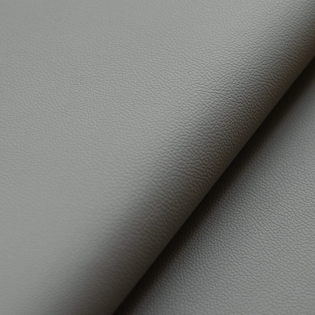 Graphite Gray Faux Leather Bolster Pillow
