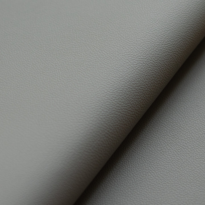 Graphite Gray Faux Leather Bolster Pillow