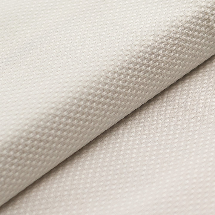 White Pique Custom Sectional Slipcover