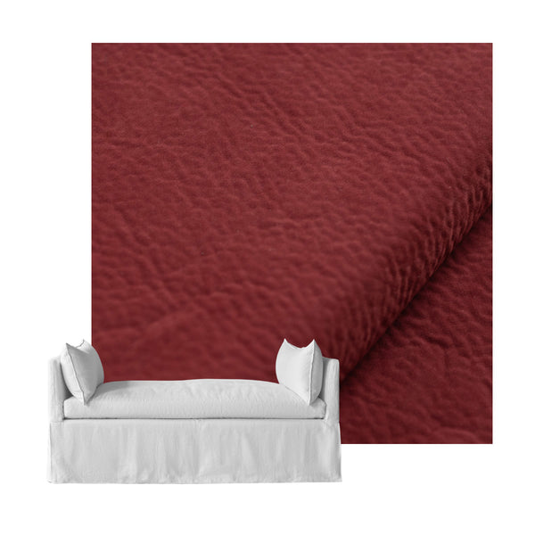 Red Brick SuedeTouch Custom Daybed Cover