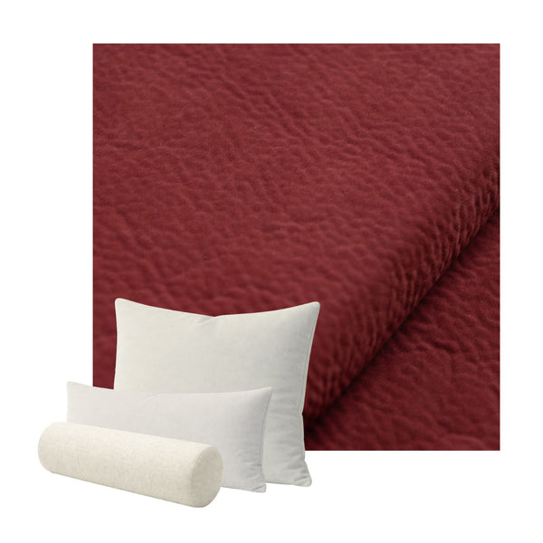 Red Brick SuedeTouch Custom Pillow Cover