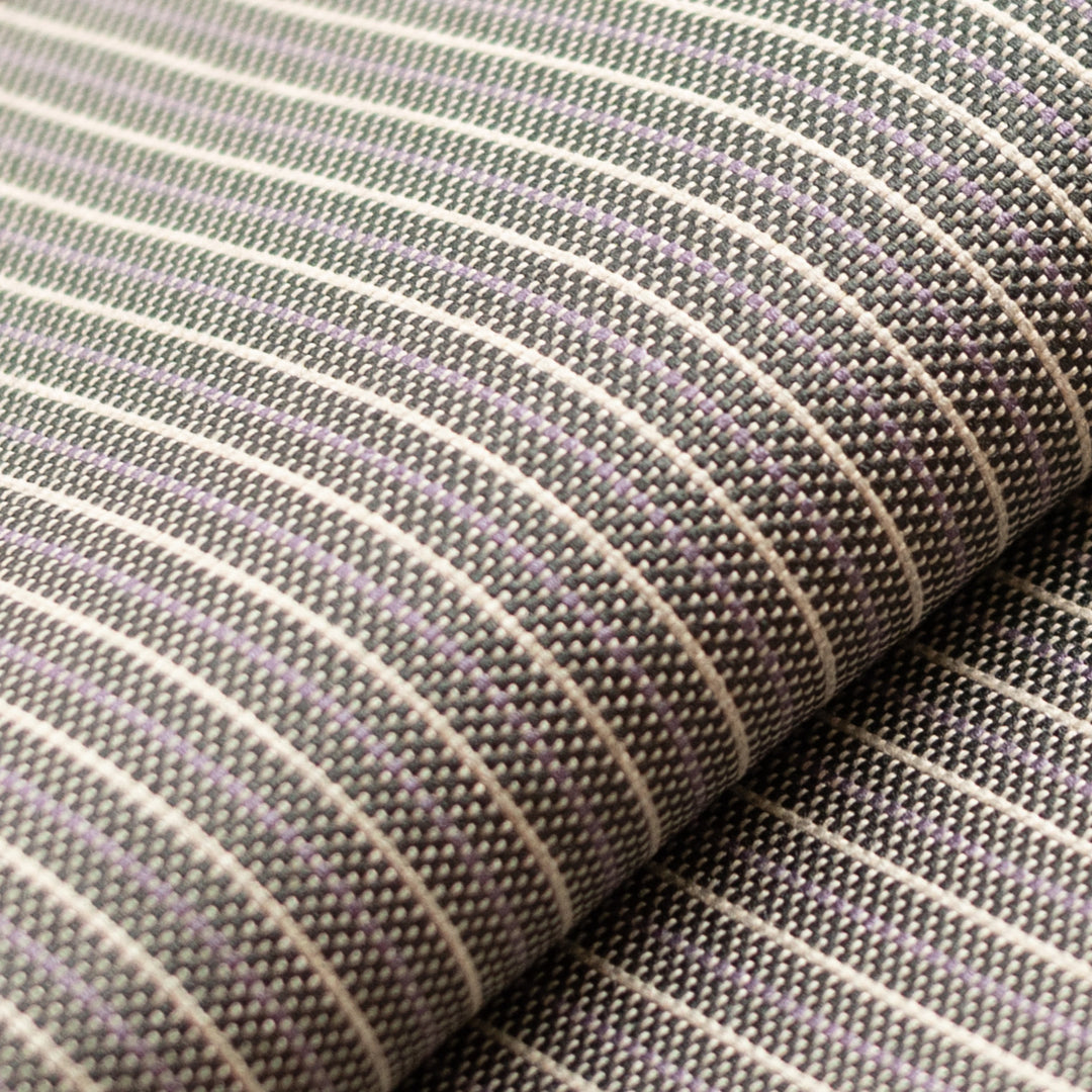 Charcoal Pinstripe Fabric