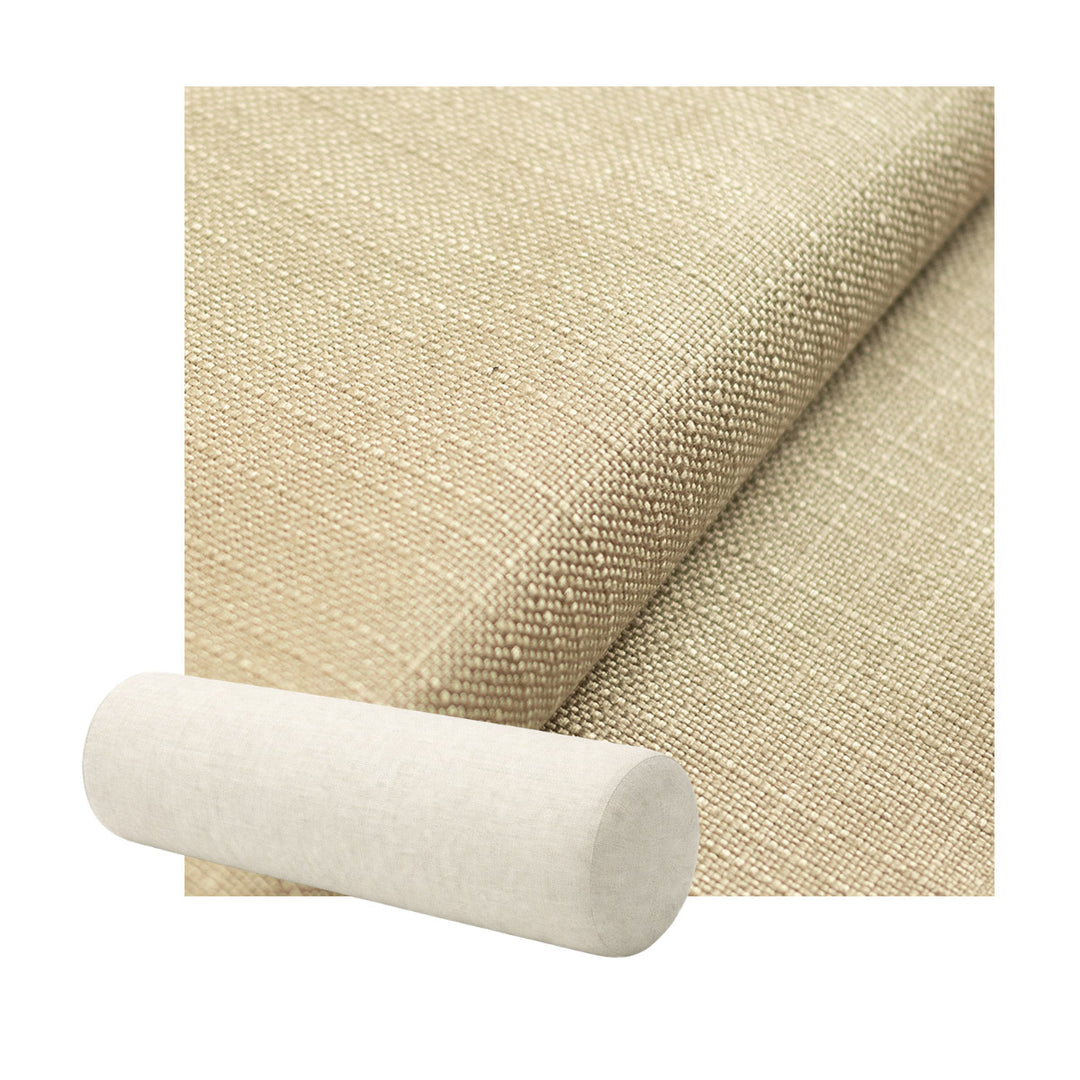 Natural Tweed Premium Weave Bolster Pillow