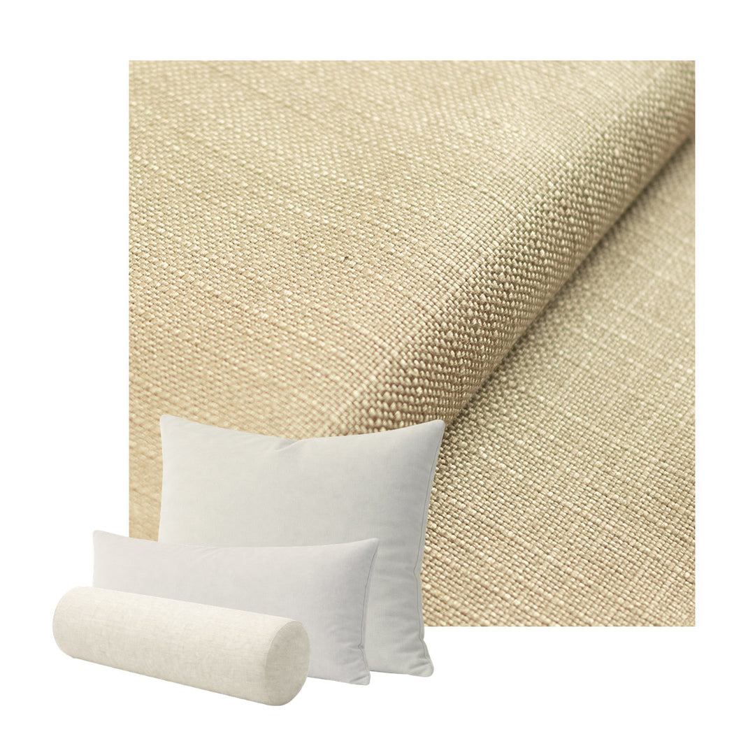 Natural Tweed Custom Pillow Cover