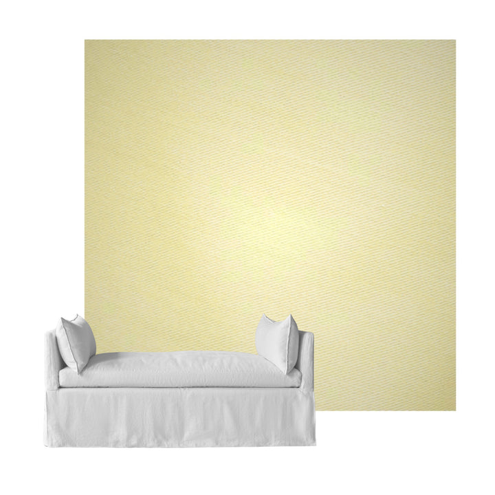 Canary Yellow Twill Custom Daybed Cover