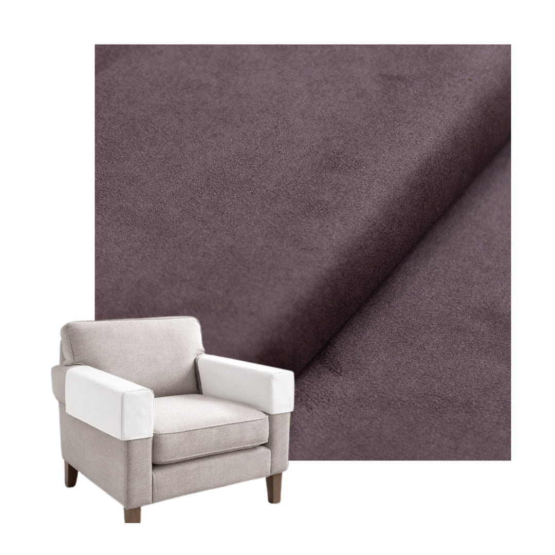 Plum SuedeTouch Custom Armrest Cover