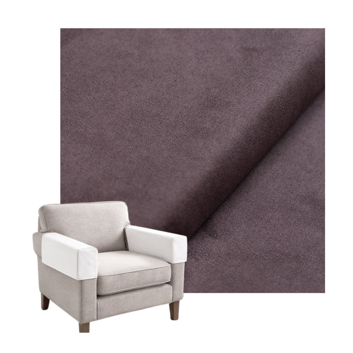 Plum SuedeTouch Custom Armrest Cover
