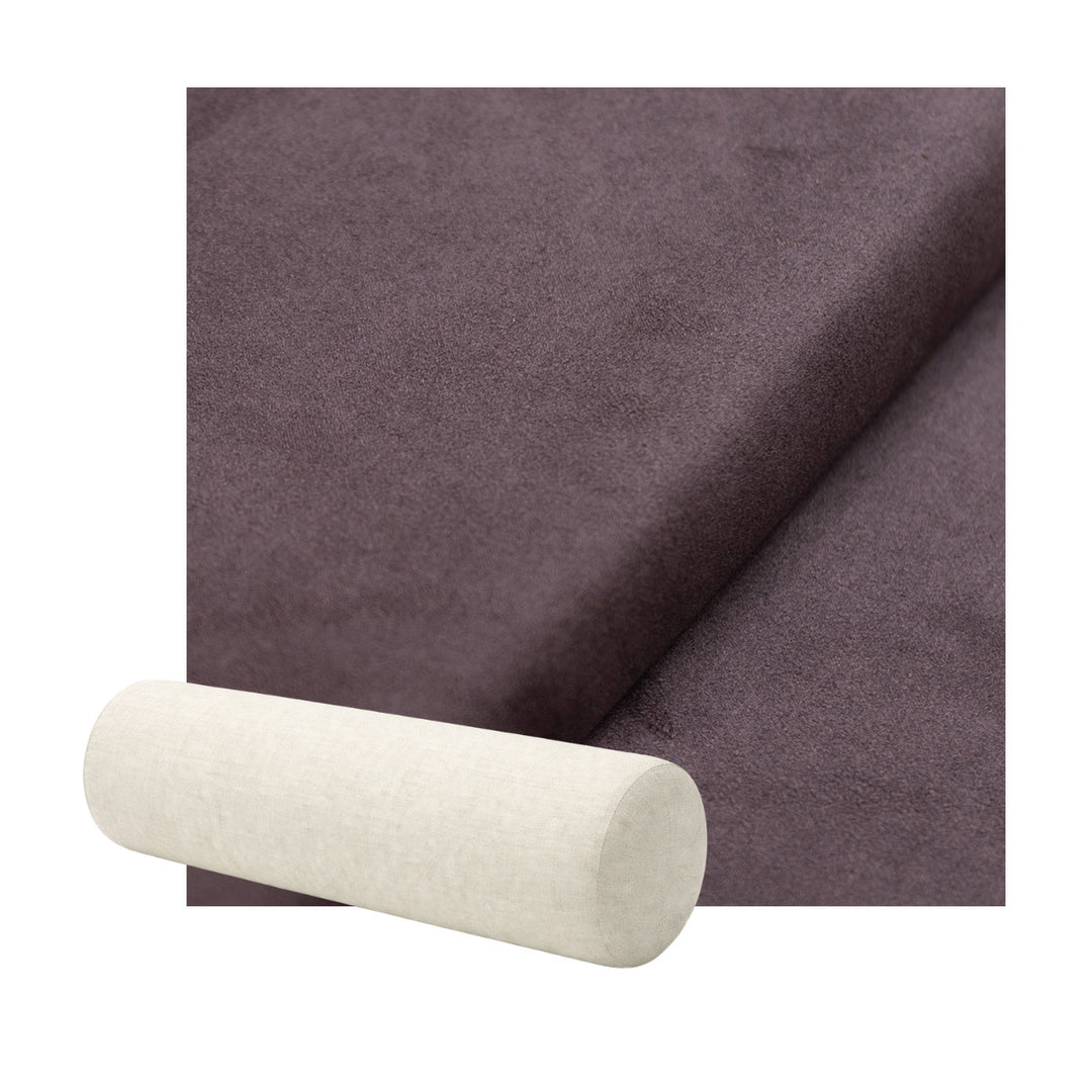 Plum SuedeTouch Bolster Pillow