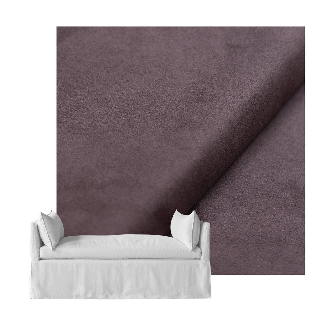 Plum SuedeTouch Custom Daybed Cover