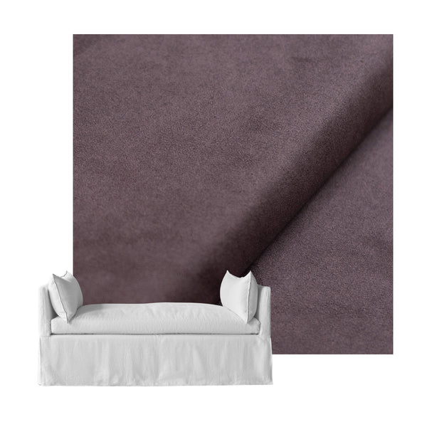 Plum SuedeTouch Custom Daybed Cover
