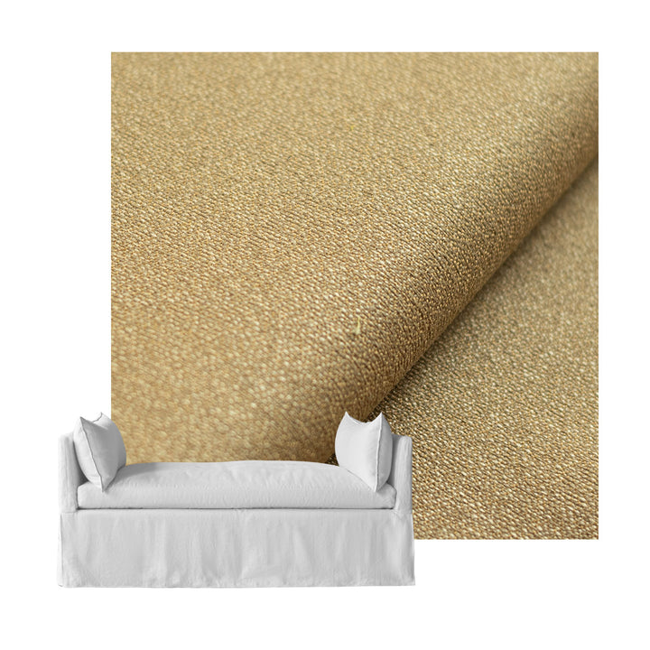 Warm Beige Custom Daybed Cover