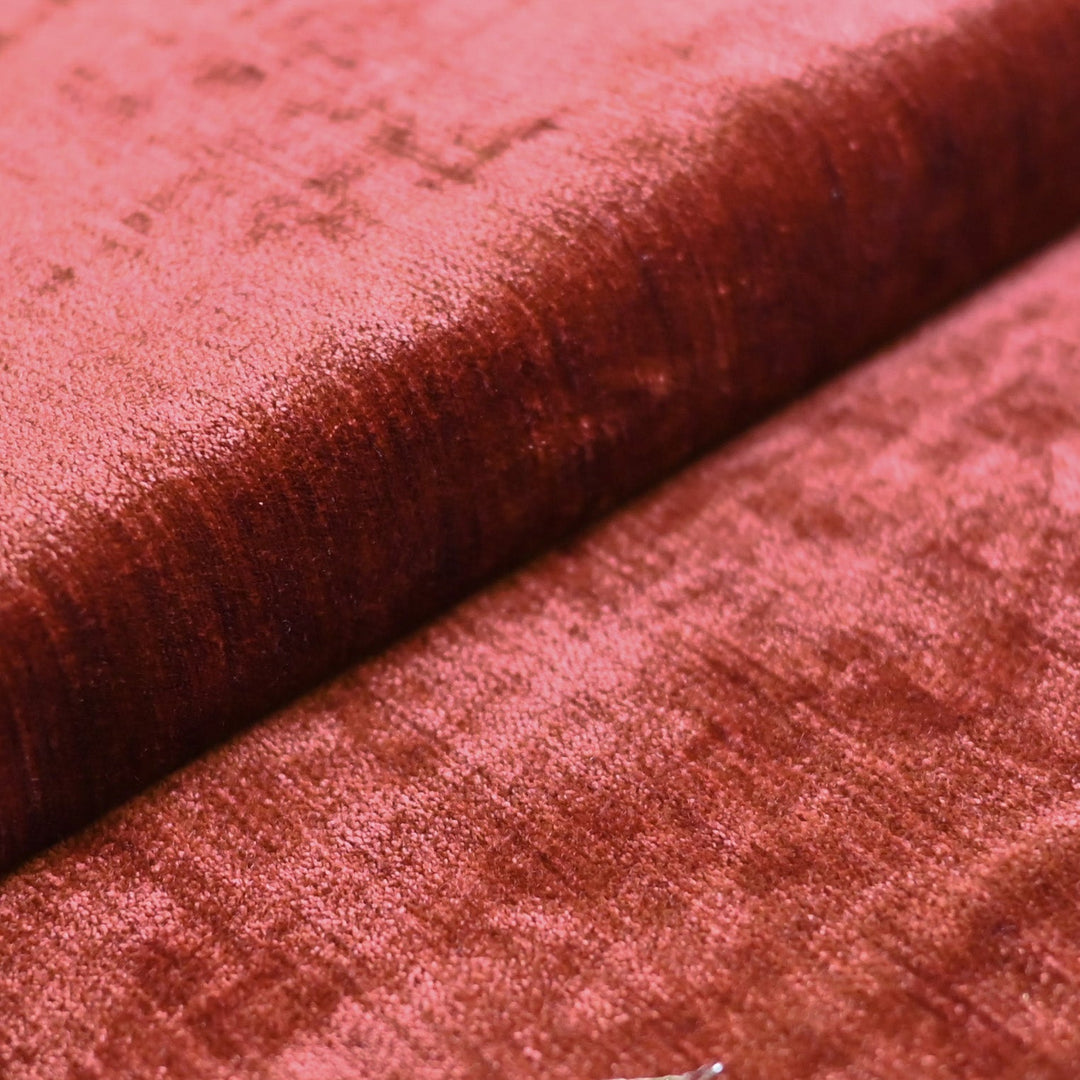 Rust Ember Chenille Futon Cover