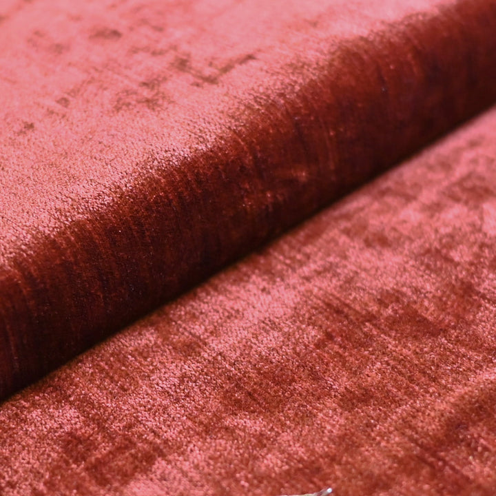 Rust Ember Chenille Bolster Pillow